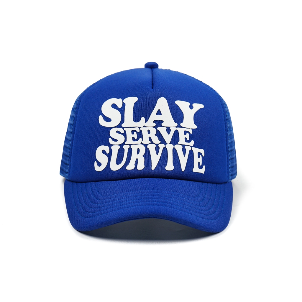 RESTER CLUB | หมวกทรัคเตอร์ สีดํา | SERVE