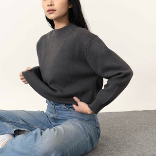 SHOPATCLOTH - Basic Knit Sweater Polos Katun