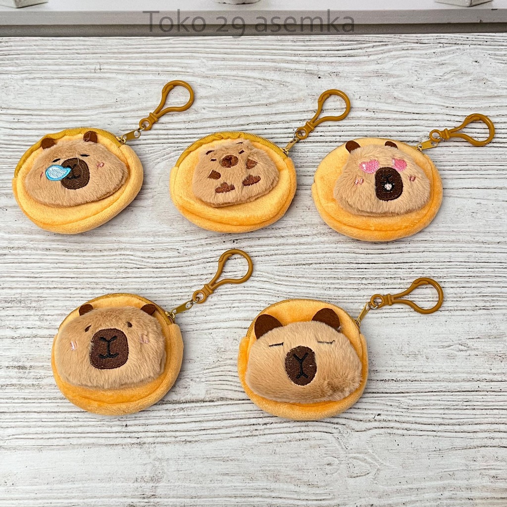 CAPYBARA DOLL COIN POUCH KP-1998 SMALL WALLET EASY TO CARRY PRACTICAL