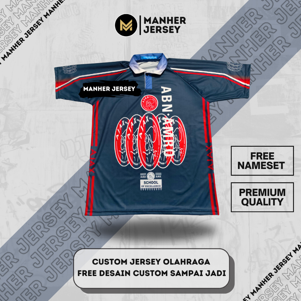 JERSEY AJAX 1997 1998 พิมพ์เต็ม