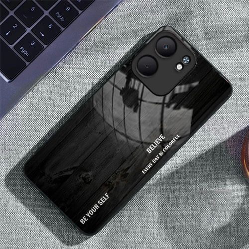 (J82) ใหม่ล่าสุด Glass Softcase สําหรับ OPPO A5X 2025 - NEWEST Glass Softcase ใหม่ล่าสุด Softcase