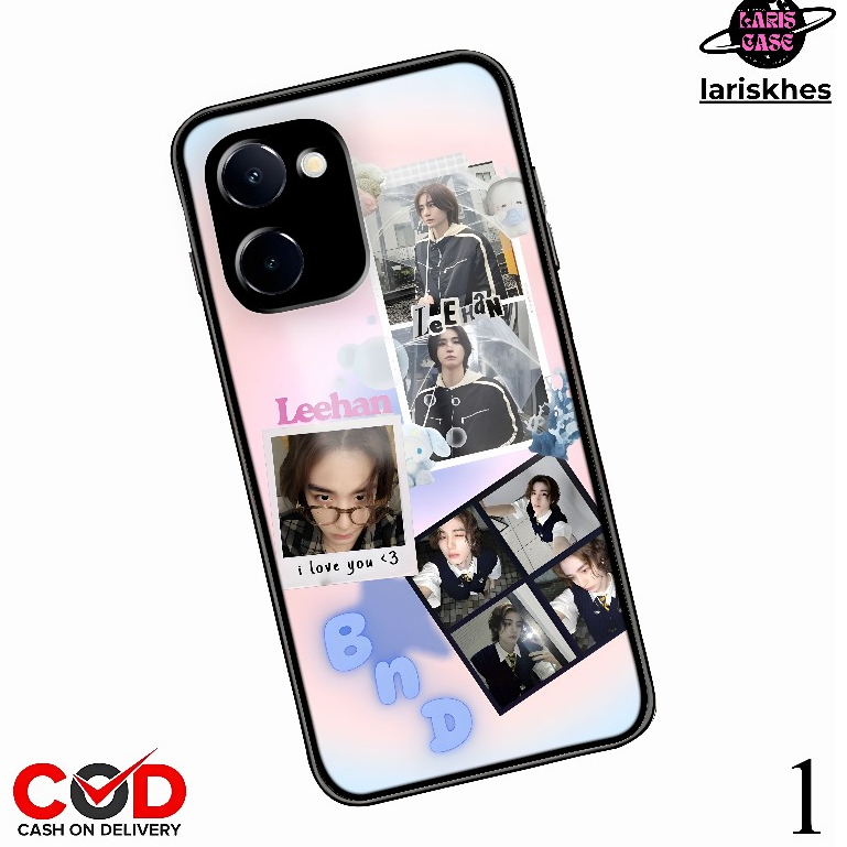 529. PREMIUM GLOSSY HARDCASE 2D MOTIF สําหรับ VIVO Y100i CASE GLOSSY 2D K-POP Contemporary [ LEEHAN 