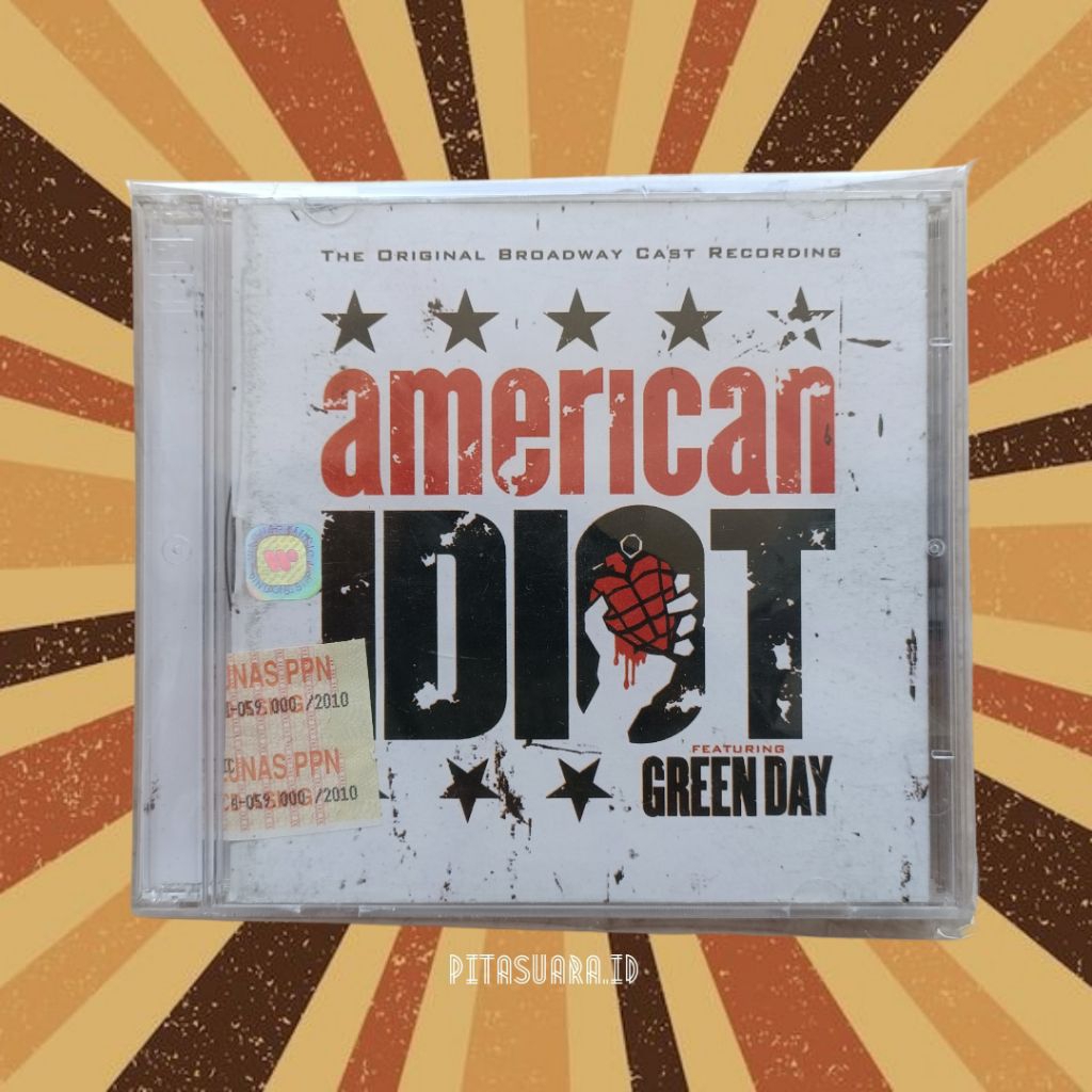 เทปคาสเซ็ท CD Green day American diot Feature 2CD Cassette Green Day
