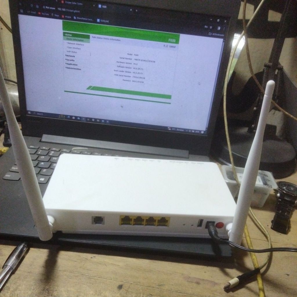 ZTE F609 V6.0 2024 GPON ONT