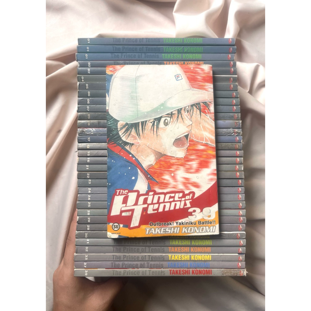 การ์ตูนเจ้าชายแห่งเทนนิส โดย Takeshi Konomi Vol Cabutan