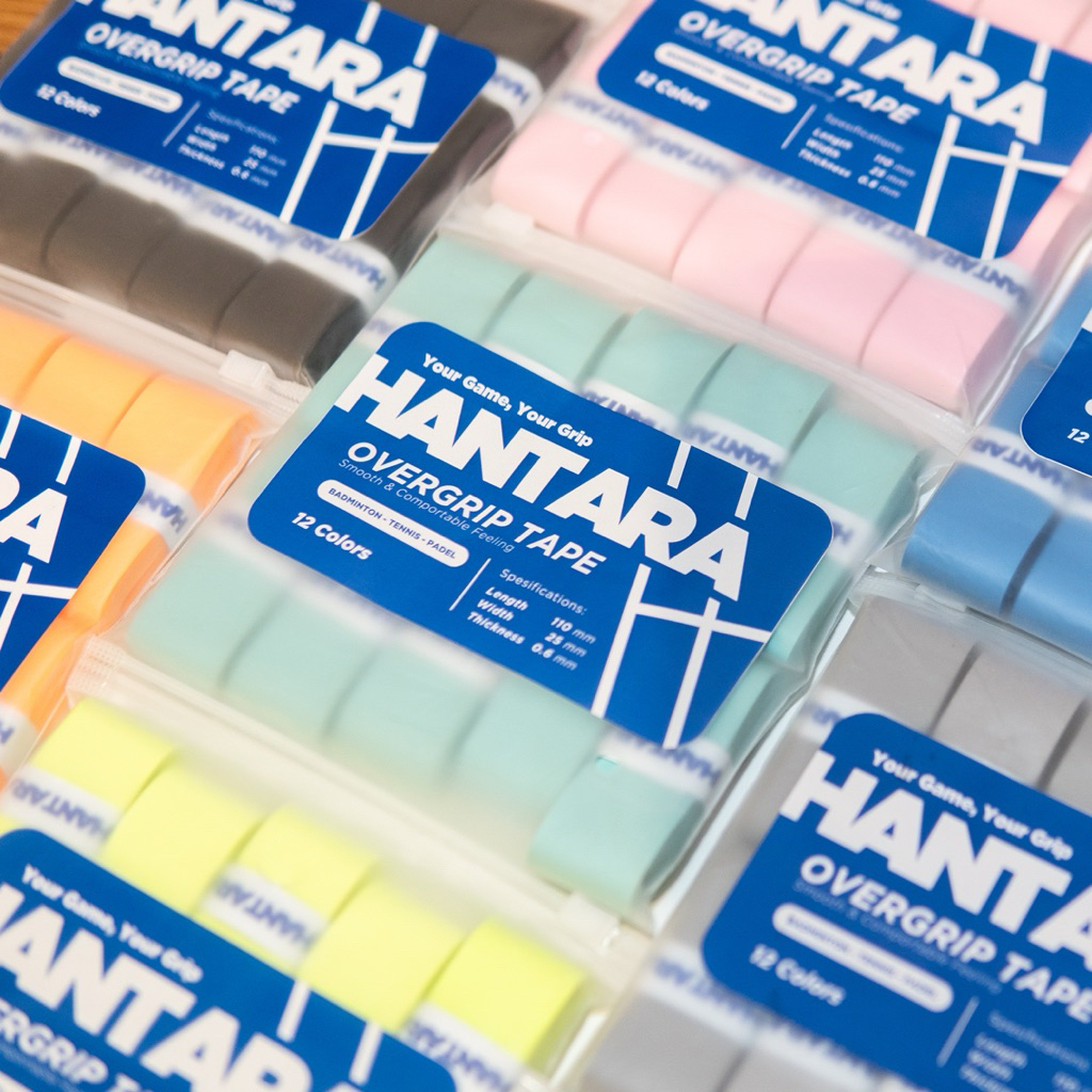 HATARA - BUNDLING OVERGRIP GRIP RUBBER CKET BADMINTON TENNIS PADEL BADMINTON