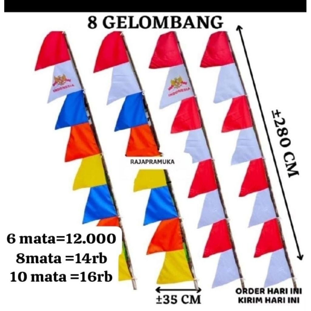 PENNUMBER FLAG 6 EYES/8 EYES/10 EYES