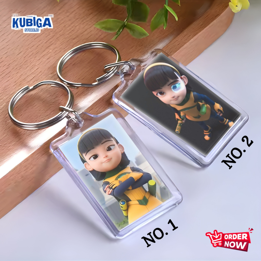 GANTUNGAN พวงกุญแจ Ejen Alicia - พวงกุญแจการ์ตูน - พวงกุญแจ - Ejen Ali 2