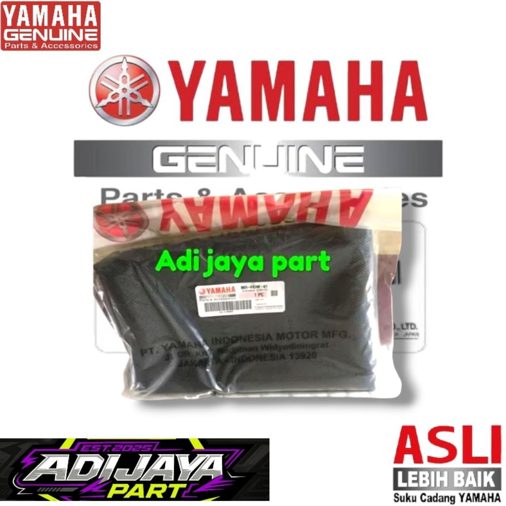ฝาครอบที่นั่งหนังสีดํา YAMAHA AEROX 155 ดั้งเดิม B65-F470F-01