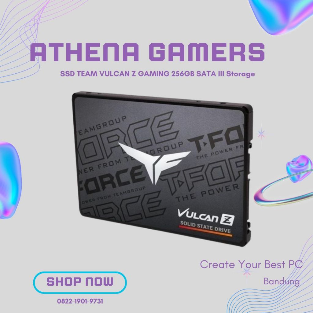 SSD TEAM VULCAN Z GAMING 256GB SATA III | อาธีน่า นักเล่นเกม