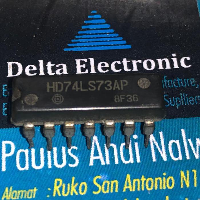 74LS73 HD74LS73 Dual JK Flip Flop พร้อมใส