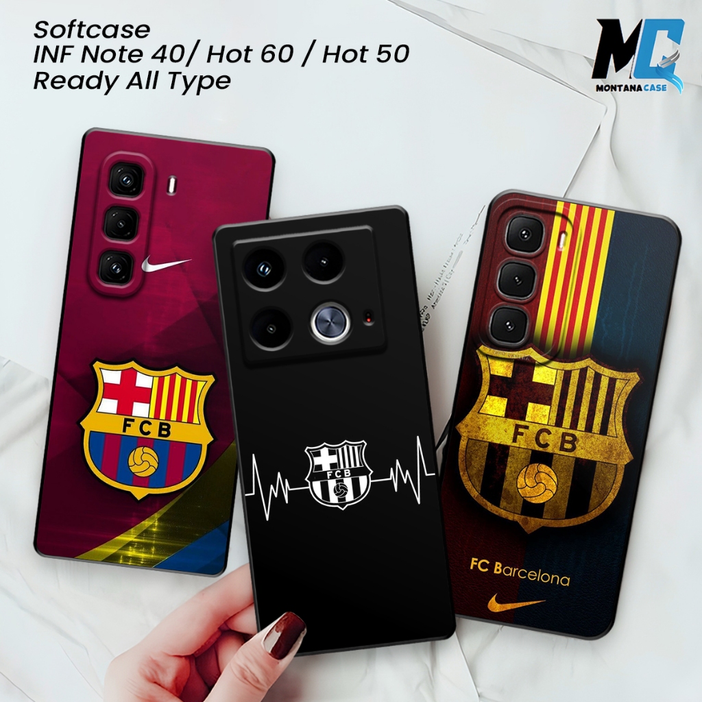 Softcase Silicone Infinix Hot 60 / Infinix Hot 50 / Infinix Note 40 ล่าสุด 2025 Motif Visca B4rc44 |