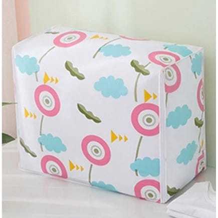 S-196 ZO59 ถุงซักผ้ากระเป๋าผ้านวม Square Storage Bag ผ้าคลุมเตียงผ้าห่มกันน้ํา