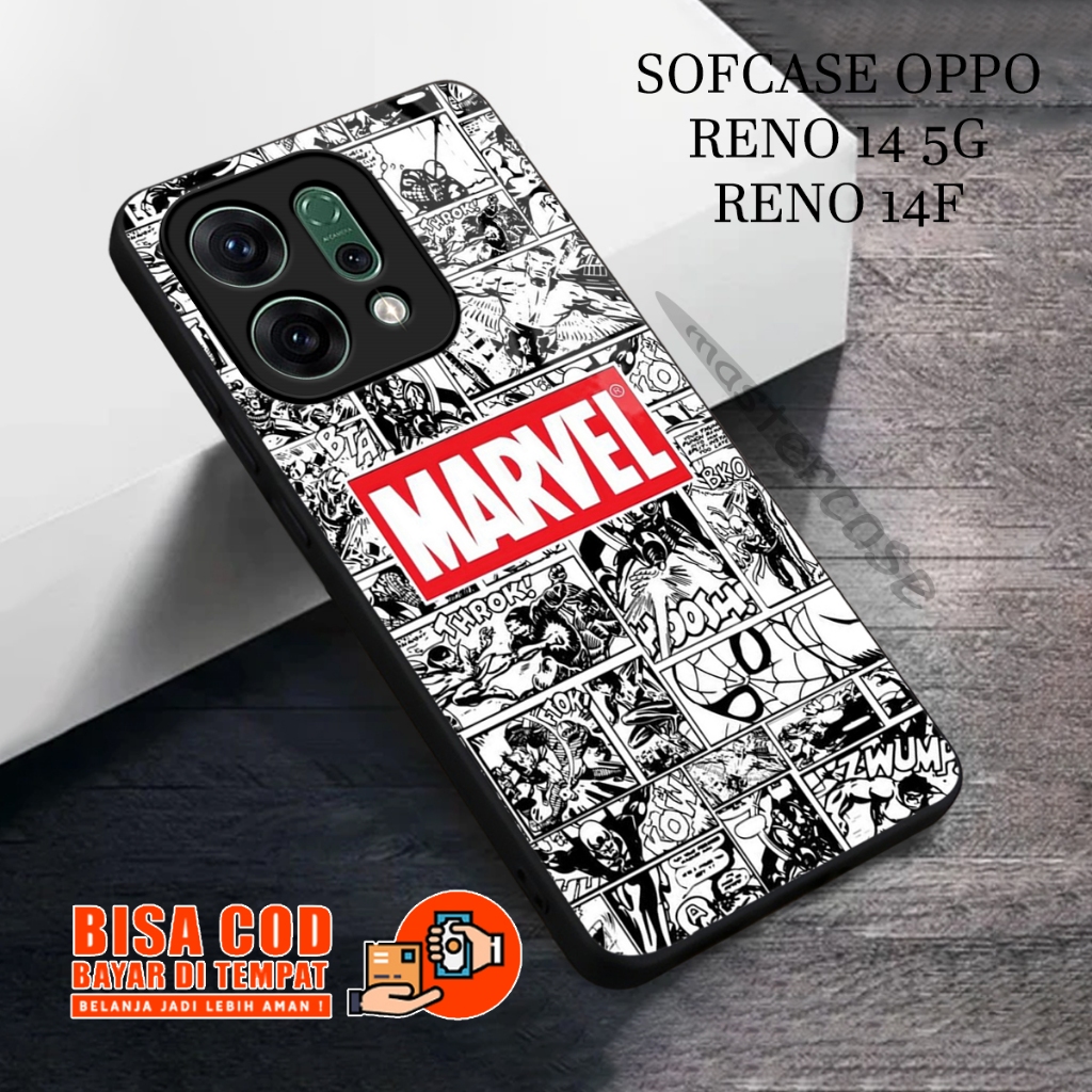 OPPO RENO 14 5G F PRO SOFTCASE | MC864| HP RENO 14F 5G RENO 14 A5i A5x A5 Pro เคสกระจก CASING