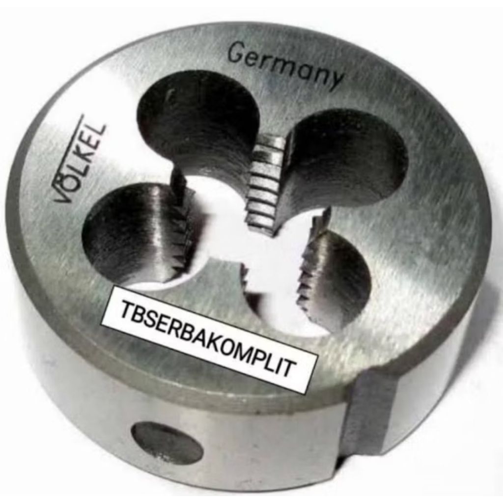 VOLKEL เยอรมนี Snai HSS M2x0.4 / M2.5x0.445 / M7x1 ด้ายขวา Senai สําหรับสแตนเลส Snei รอบ Dies M2 x 0