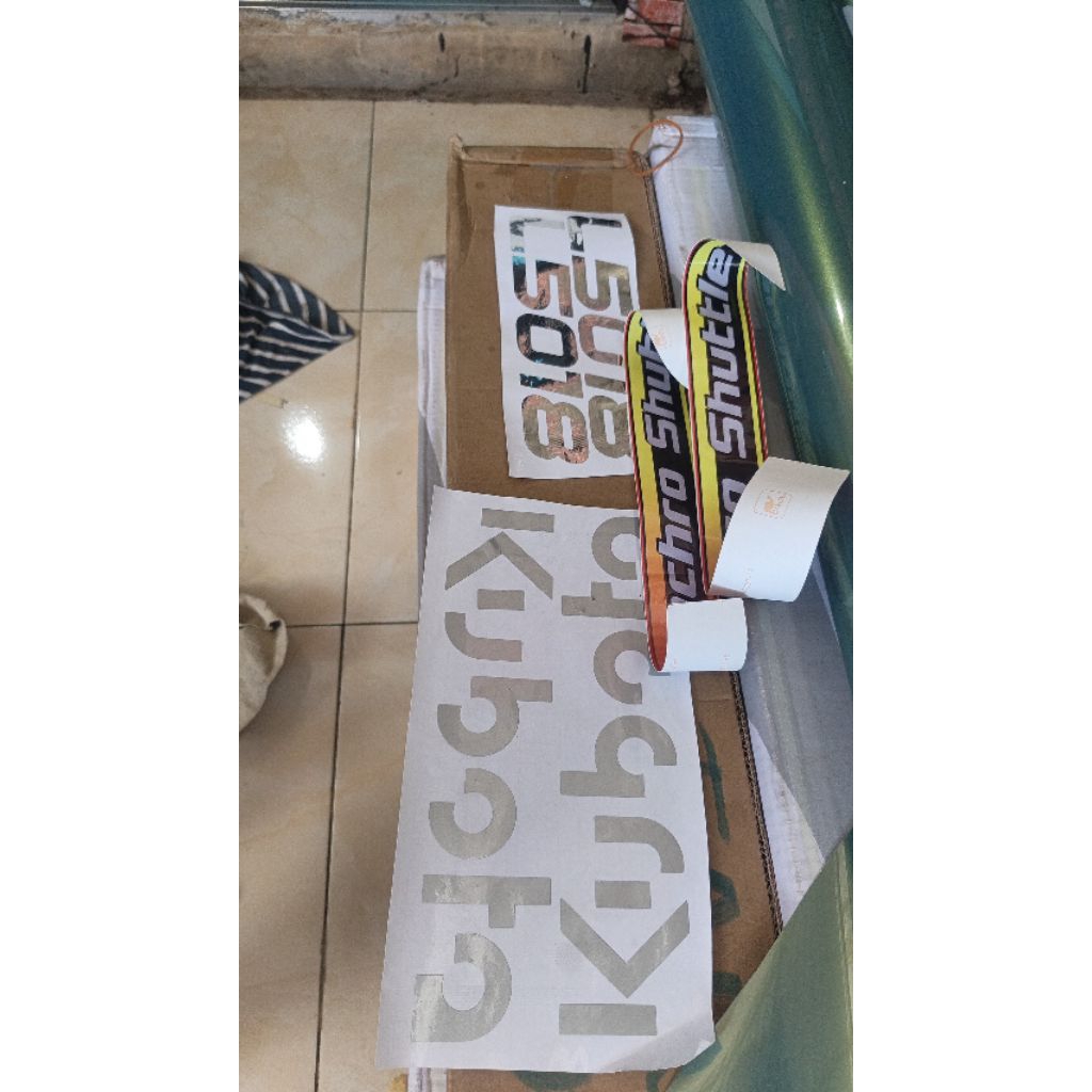 สติ๊กเกอร์TRACTOR L5018 KUBOTA SET