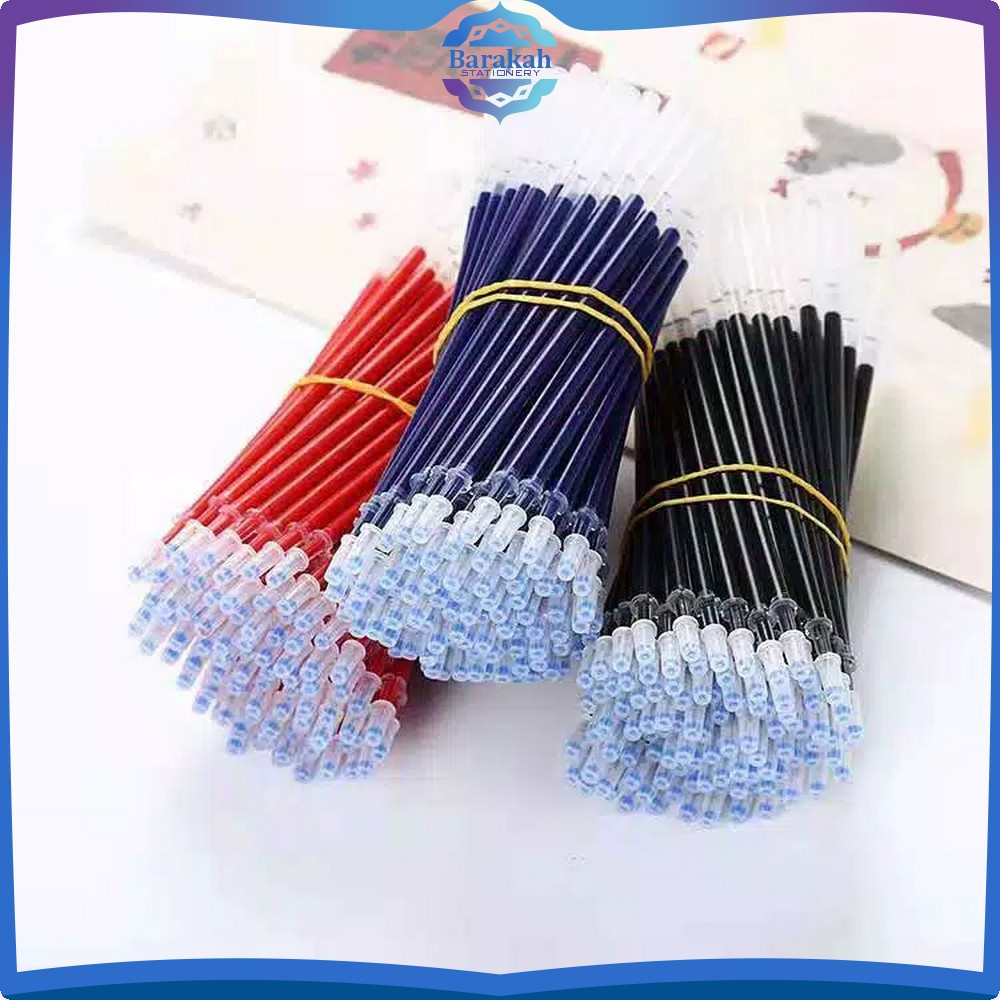 EC Gel Pen Ink Refill 0.5MM / Stationery Refill Gel Ink Refill Barakah Stationery A6