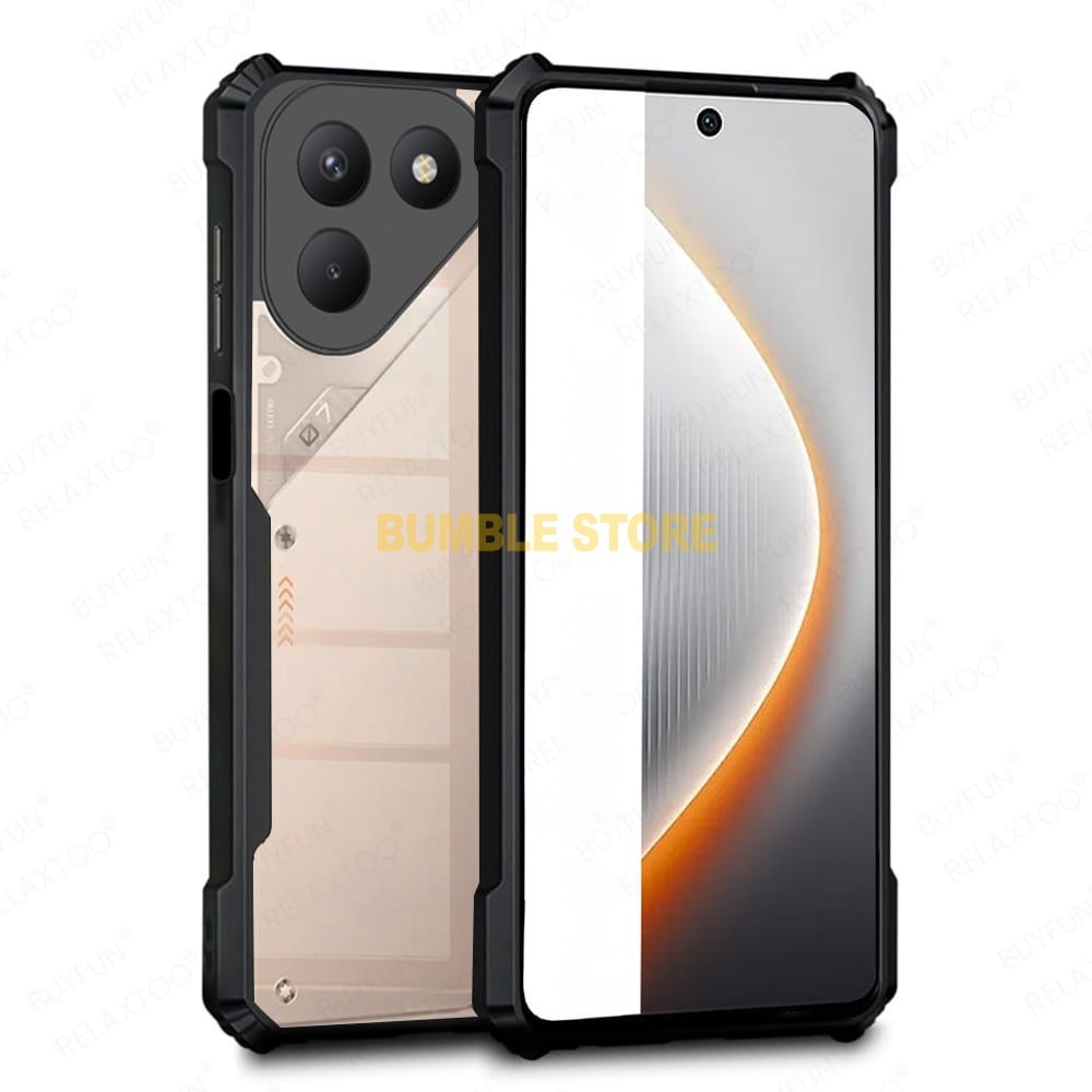 Tecno Pova 7 4G กรณี Tecno Pova 7 5G Tecno Pova 7 Ultra กรณี Fusion เกราะกันกระแทกโปร่งใสพรีเมี่ยมปล