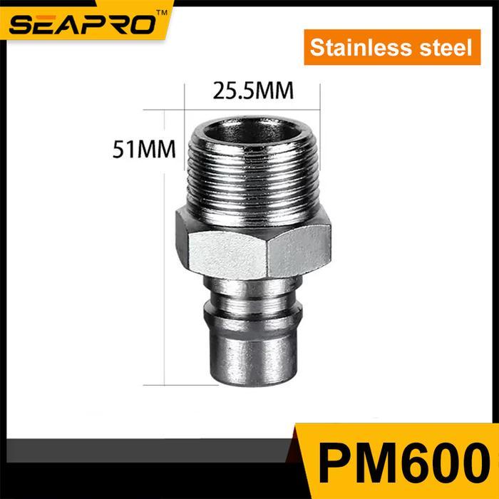 ความอ่อนแอ 351356 ข้อต่อสวมเร็ว สแตนเลส PM600 PM-600