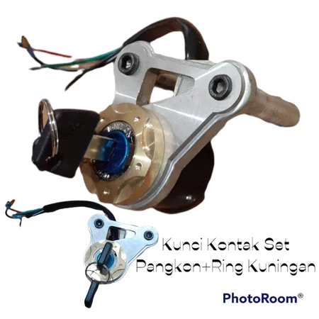 Cb GL CG c70 Tiger กุญแจจุดระเบิดเดิม 4 ชุดสายเคเบิลนําเข้า Cnc Mount