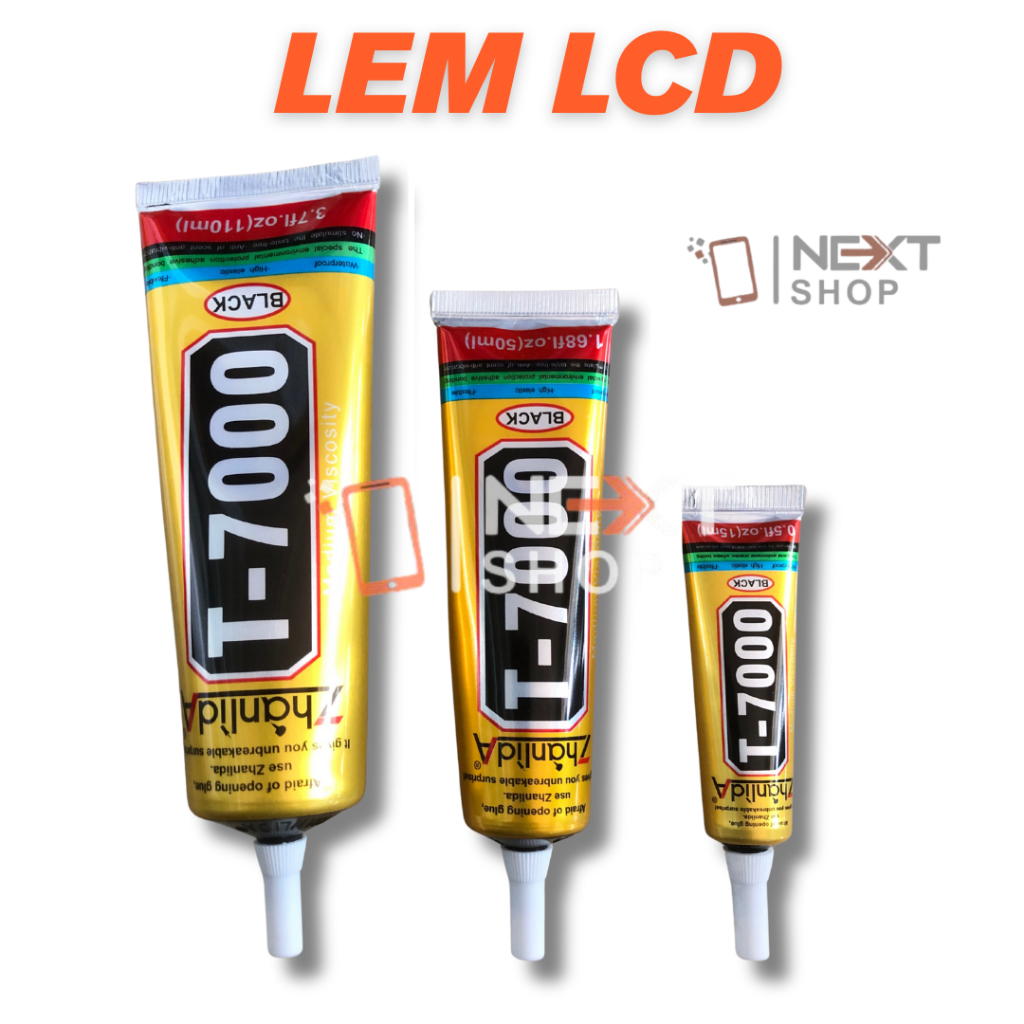 LCD / TOUCHSCREEN GLUE T7000 BLACK 15ML / 50 ML / 110 ML