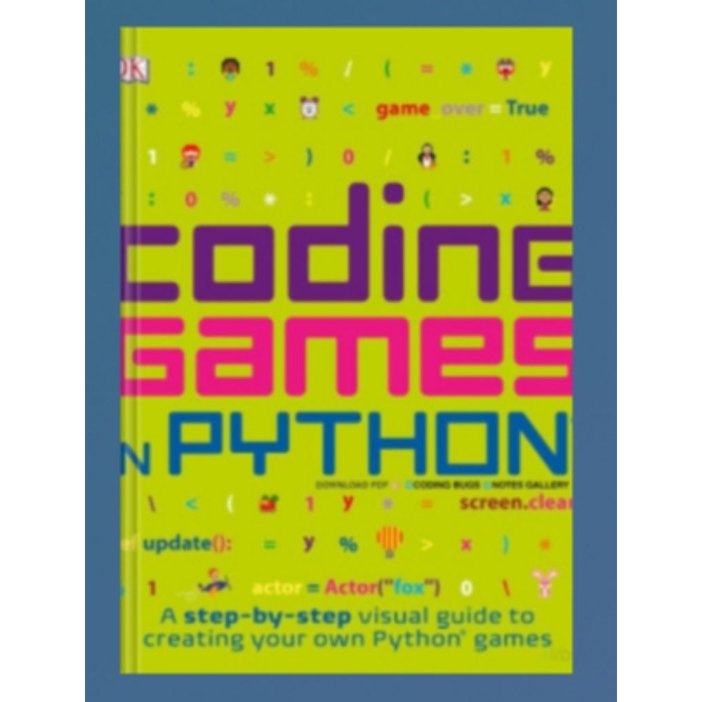 เกมโค้ดดิ้ง หนังสือ ใน Python
