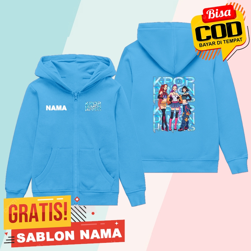 Kpop Demon Hunter เด็กซิป / Kpop Demon Hunter เด็กชายและเด็กหญิงแจ็คเก็ต