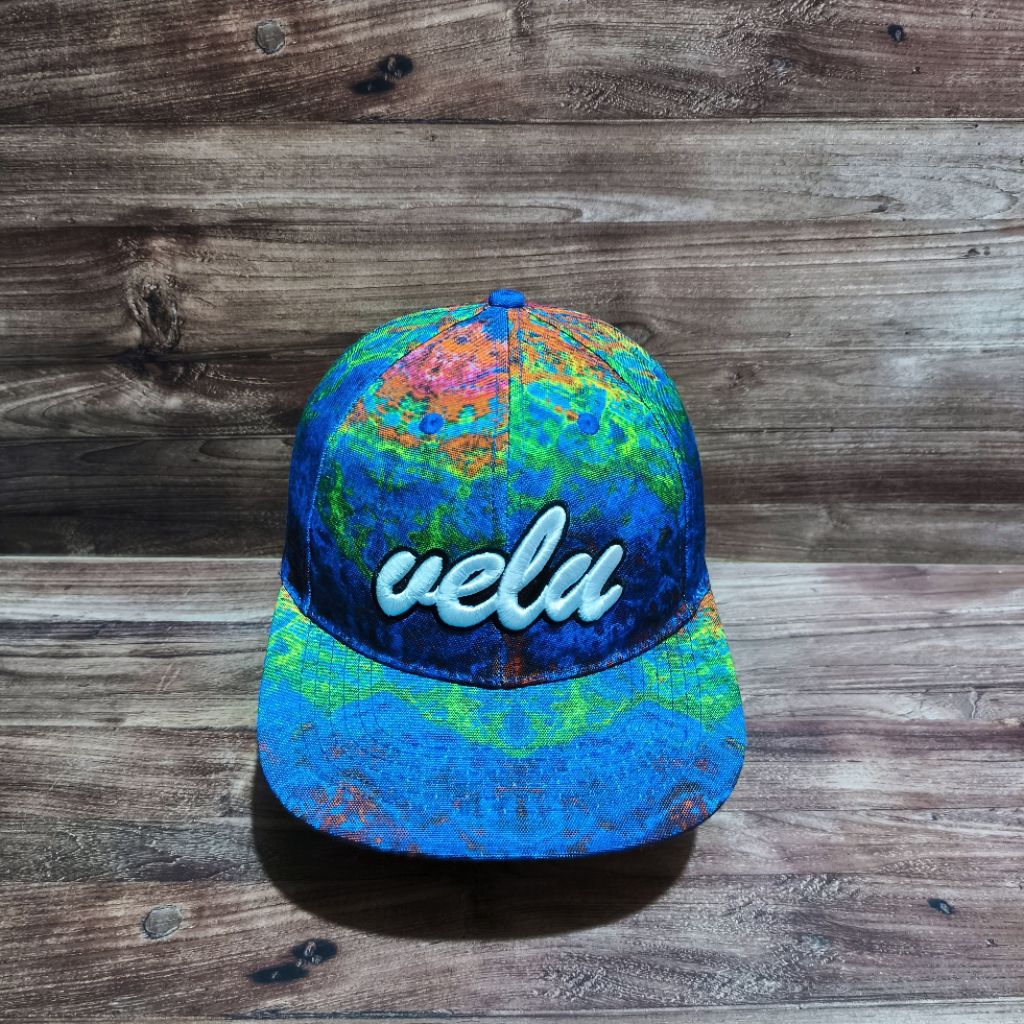 Ucla snapback พร้อม motif โลโก้สีน้ําเงิน