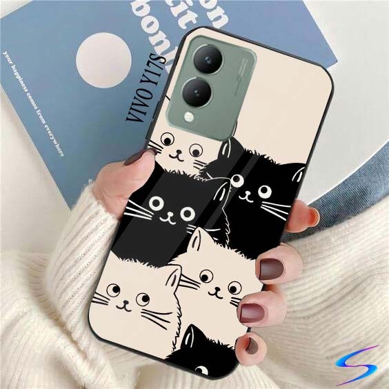 HP ล่าสุด Vivo Y17S CASE (CAT) - เคสโทรศัพท์ - Sheishore - Phone Case - Phone Softcase - Phone Case 