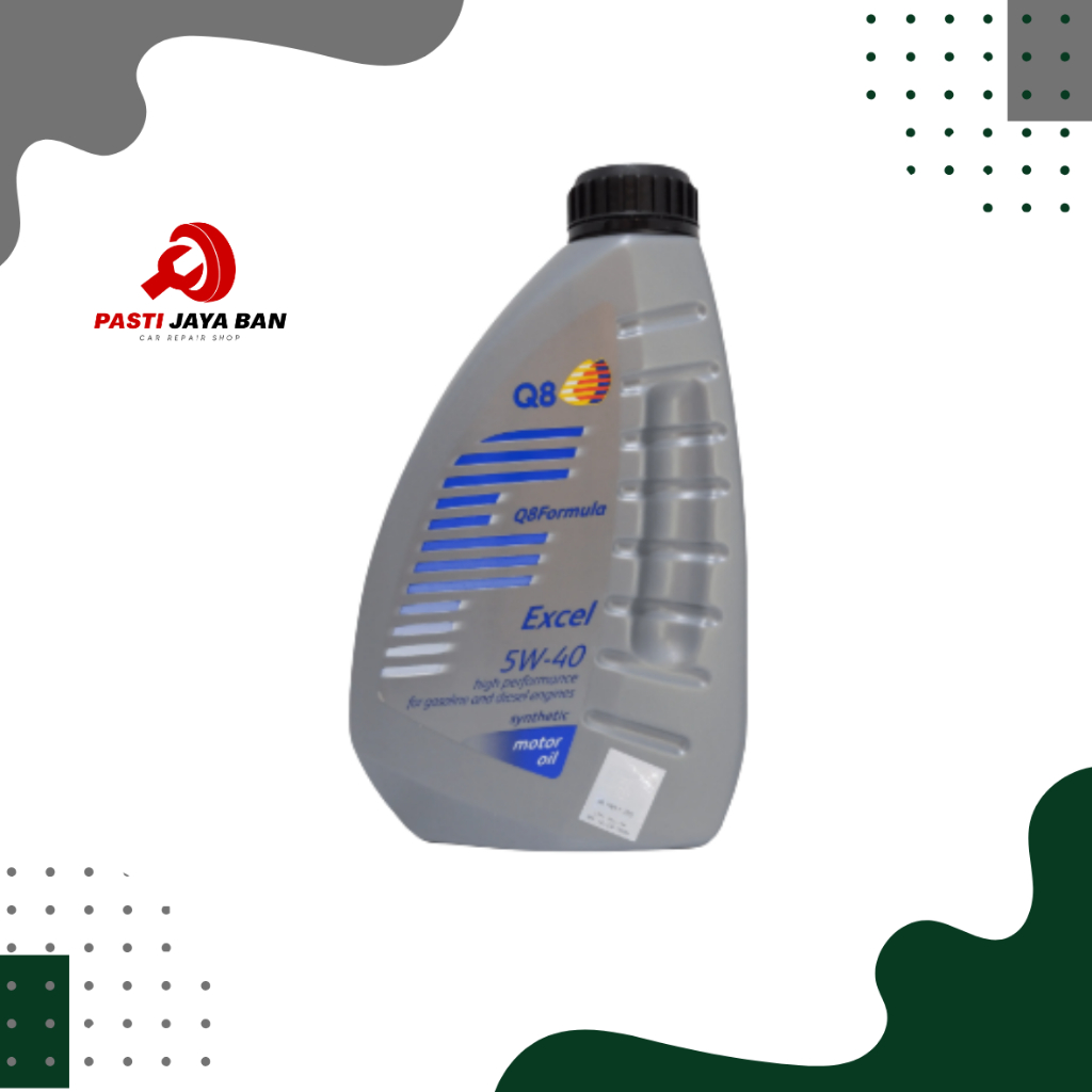 Q8 สูตร Excel Long Life 5W-40