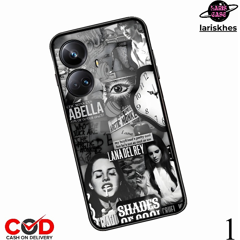 548. GLOSSY PREMIUM TRENDY HARDCASE CASE สําหรับ REALMI 10 PRO PLUS HP PROTECTOR AESTHETIC HD DESIGN