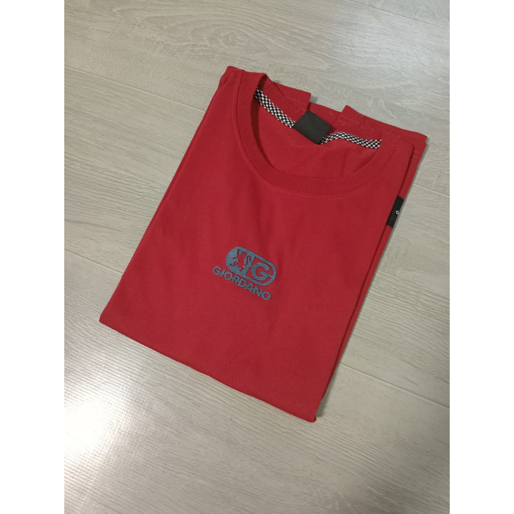 MERAH (PRELOVED) G**RIORDANO Red Kids T-Shirt