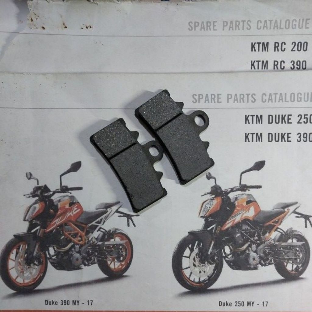 ผ้าดิสเบรคหน้า KTM Duke RC 200 250 390 KTM 390 Adventure