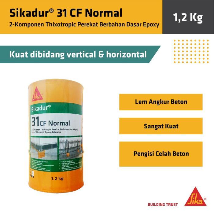 SIKADUR 31 CF ปกติ 1.2KG / SIKA Epoxy Cracked Patch กาวสมอคอนกรีต