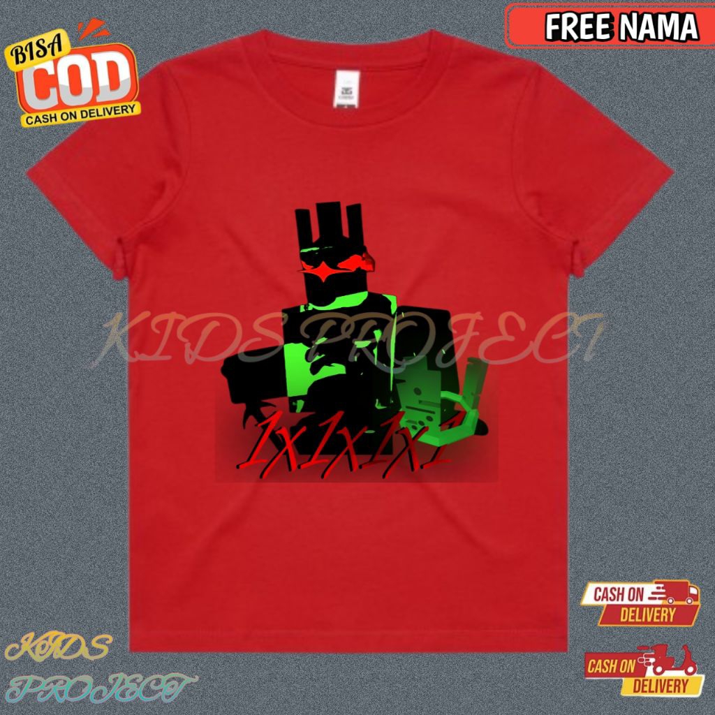 FORSAKEN Roblox 1x1x1 เสื้อยืดเด็กตัวละคร