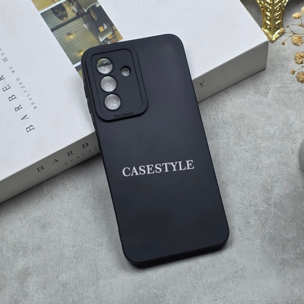 Samsung A18 Case Samsung A17 Case Pro Camera Protect Macaron Black Color Casing Samsung A18 Samsung 