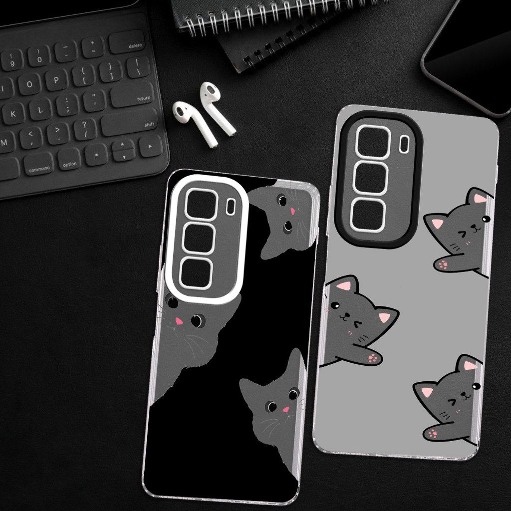 Softcase Infinix Hot 60i ปลอกซิลิโคนยืดหยุ่น Infinix Hot 60 ล่าสุด 2025 Case Transparent TC - 08