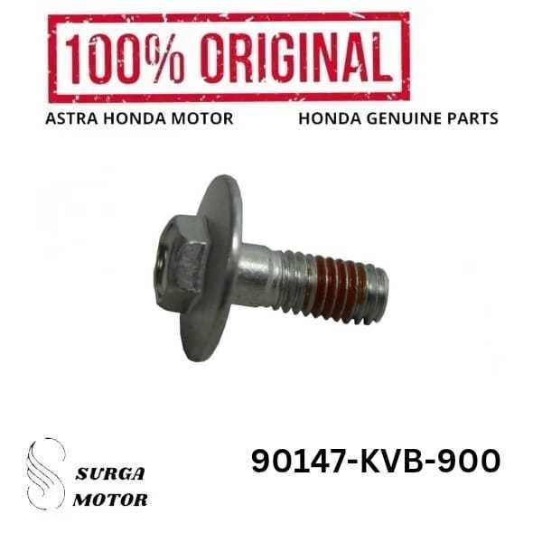 Bolt, Bolt พิเศษ 6X16 มอเตอร์ BeAT K1A 90147KVB900 90147-KVB-900 BeAT Street K1AL CBR 250R KYJ Genio