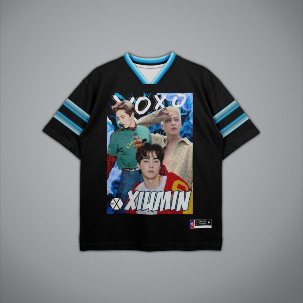 XIUMIN EXO JERSEY OVERSIZE KPOP