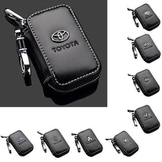 Gantungan Kunci Mobil Motor Sarung Remote Mobil Anti Lecet dengan Dompet STNK