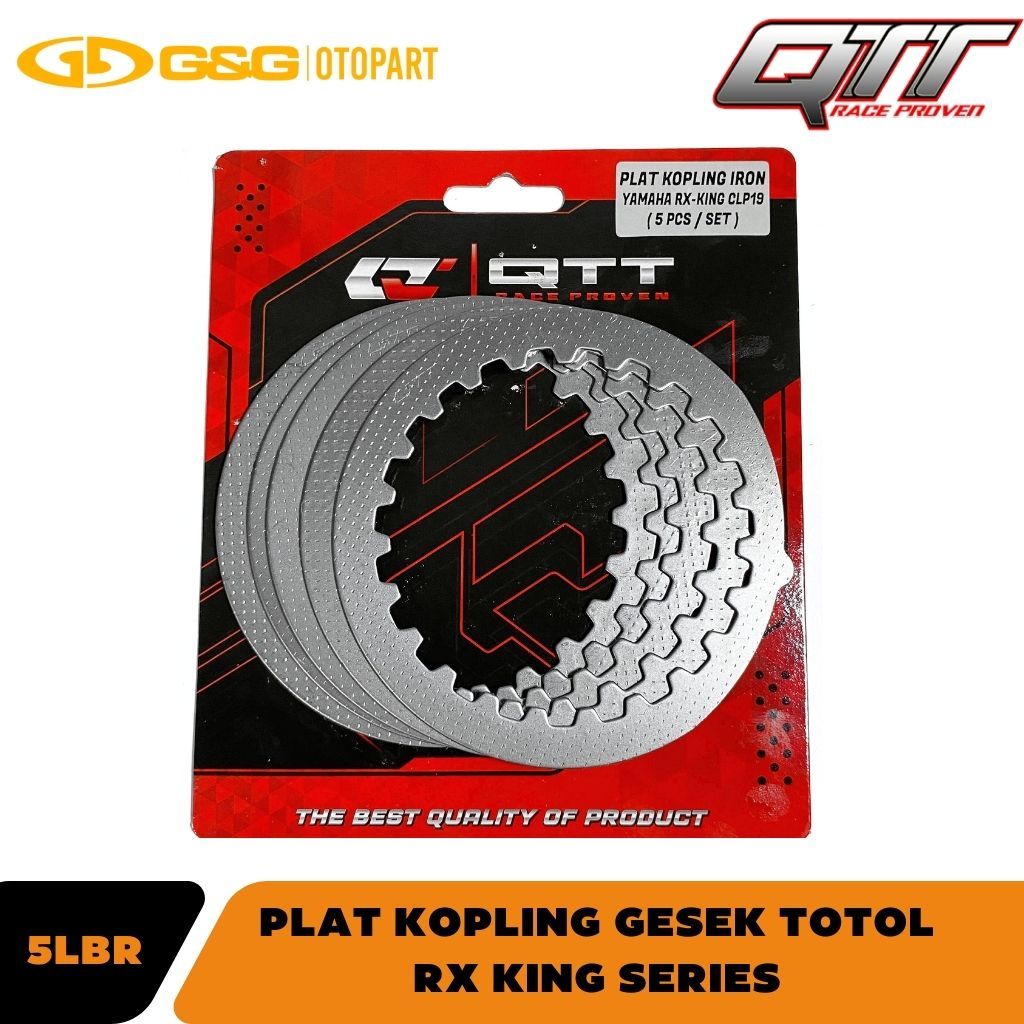 แผ่นคลัช QTT Racing Rx King 1 ชุด