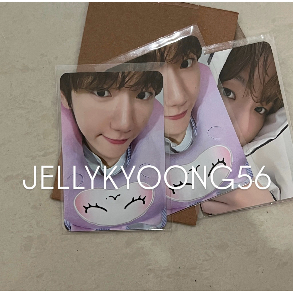 โฟโต้การ์ด BAEKHYUN PILLOW NECK MD POP UP REVERIE PC EXO BBH