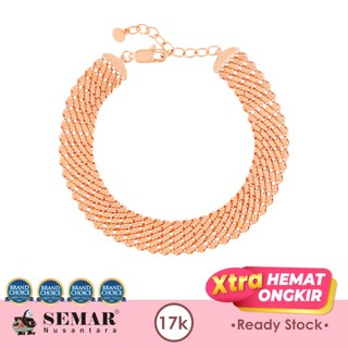 Gelang Emas Elegant Nerrisa Chain Gold 17K Semar Nusantara