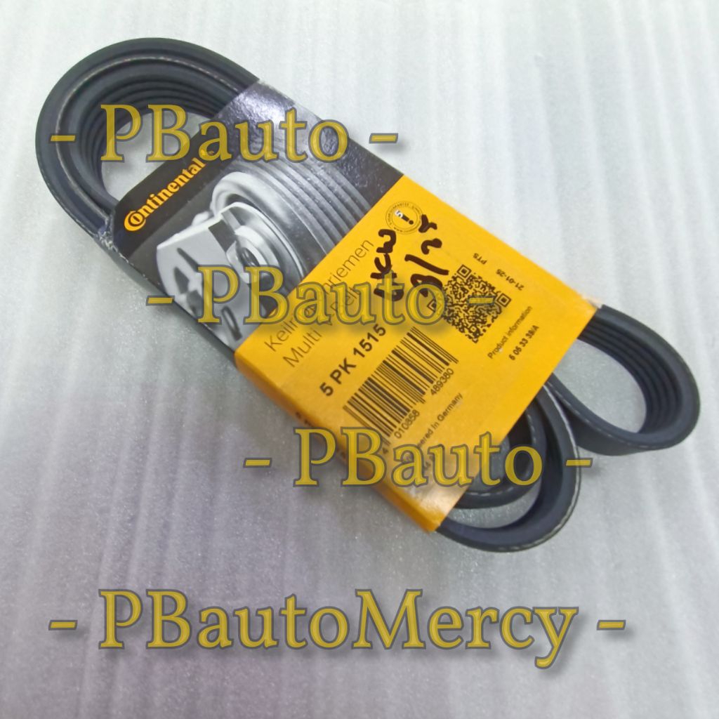 Fanbelt 5pk x 1515 Continental GLA200 CLA200 B200 A200 M270 W156 W117 W246 W176