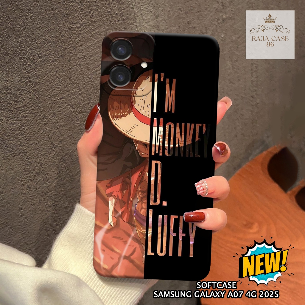 เคส HP Samsung A07 4G 2025 - Rajacase - เคส Samsung A07 4G - เคส One Piece Motif - ฟิล์มกันรอยมือถือ