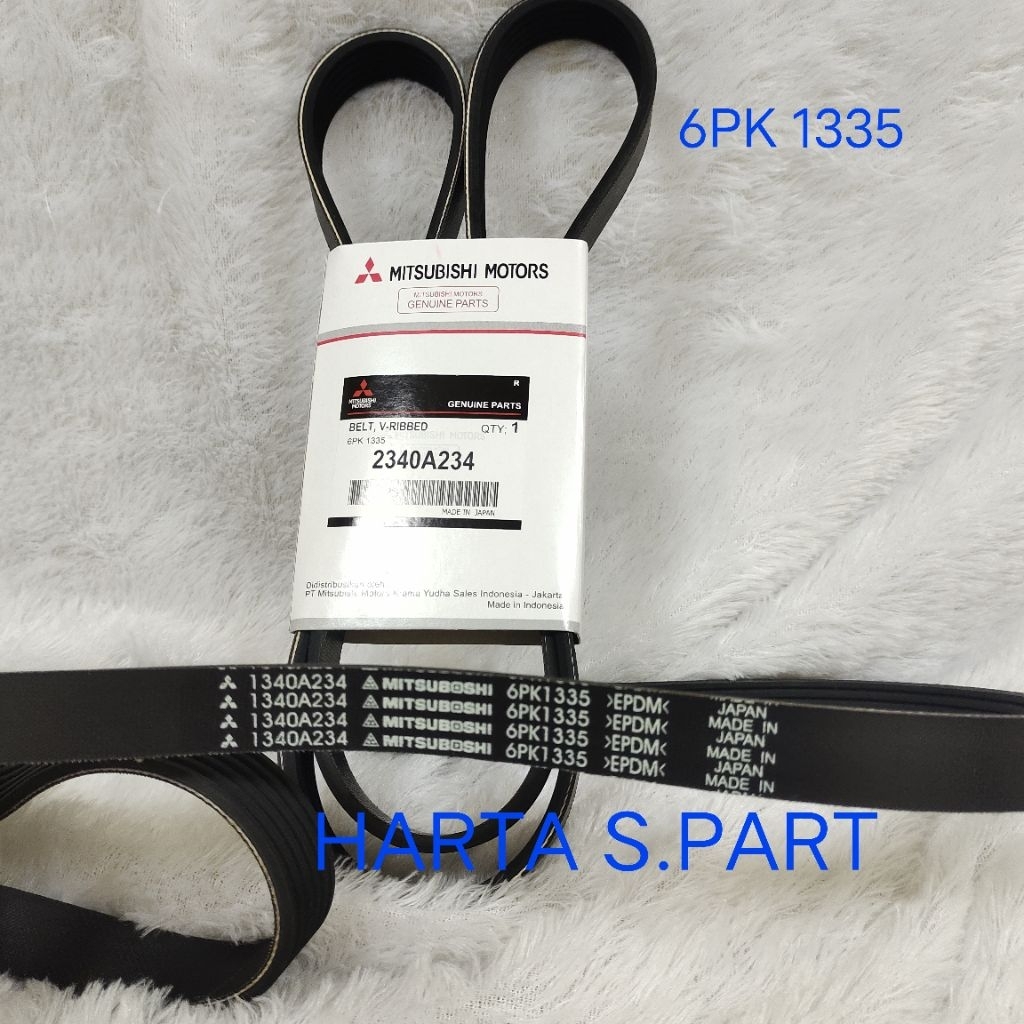 VAN BELT - V BELT - FAN BELT L300D EURO 4 / ALL NEW L300 6PK 1335