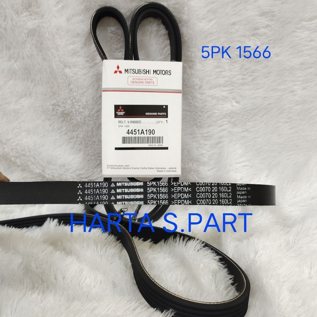 VAN BELT - V BELT - FAN BELT L300D EURO 4 / ALL NEW L300 5PK 1566