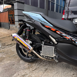Knalpot standar racing Draco spek std leher 26-28 VARIO Aerox nmax mio beat PCX KZR vario160 dll
