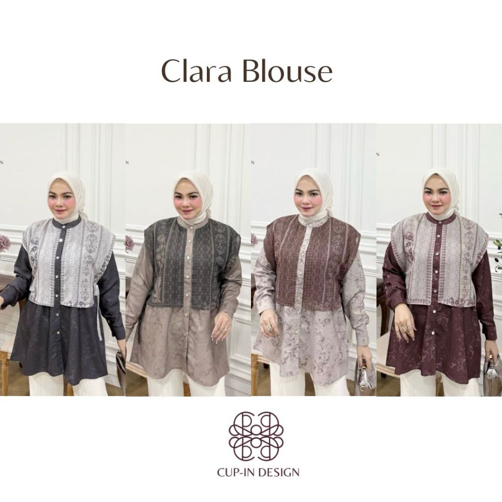 READY CLARA BLOUSE BY CUP-IN DESIGN