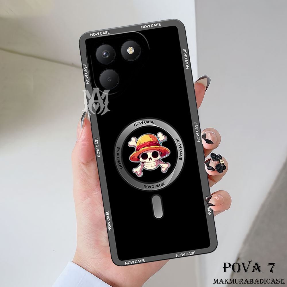 HP Softcase Pova 7 - Pova 6 Pro - Pova 5 - Pova 5 Pro [MA29] Tecno Pova TPU Phone Case - Silicone - 